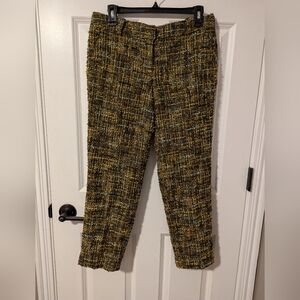 J. Crew Cafe Capri Tweed Pants, Size 4